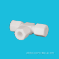 Ptfe Pipe Tees High Temperature Resistant Ptfe Tee Manufactory